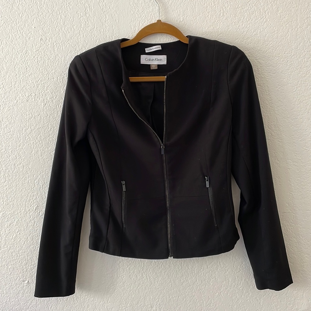 Calvin Klein invisible fit solutions blazer jacket